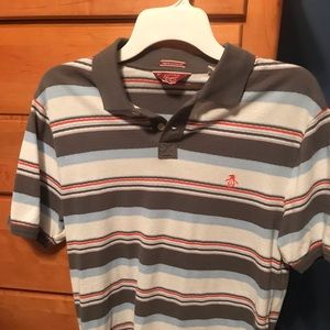 Penguin striped polo shirt